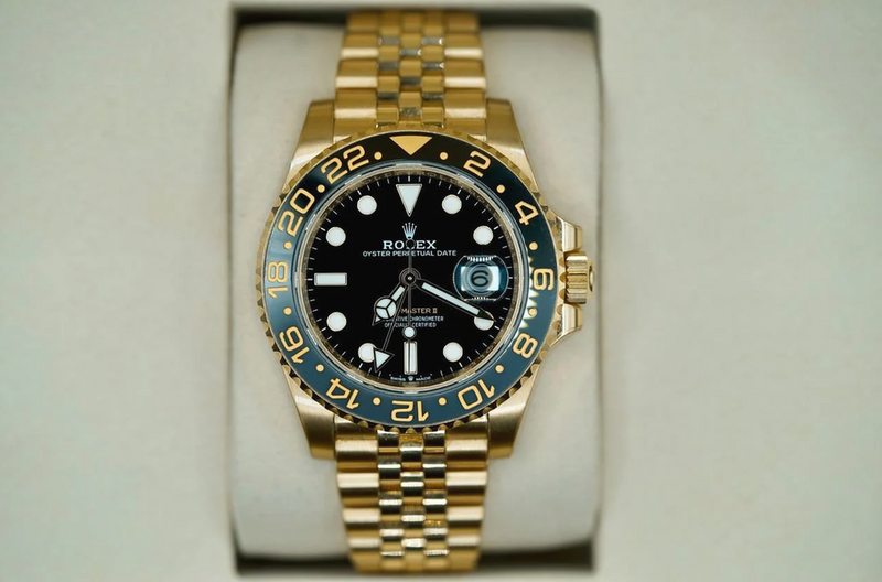 Rolex GMT-Master II 126718GRNR "Zombie" (2025) – 18ct Yellow Gold, Full Set