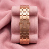 Integrated rose gold bracelet and AP clasp of the Audemars Piguet Royal Oak 15407OR