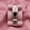 Steel and rose gold Oyster bracelet and clasp of the Rolex GMT-Master II Rootbeer
