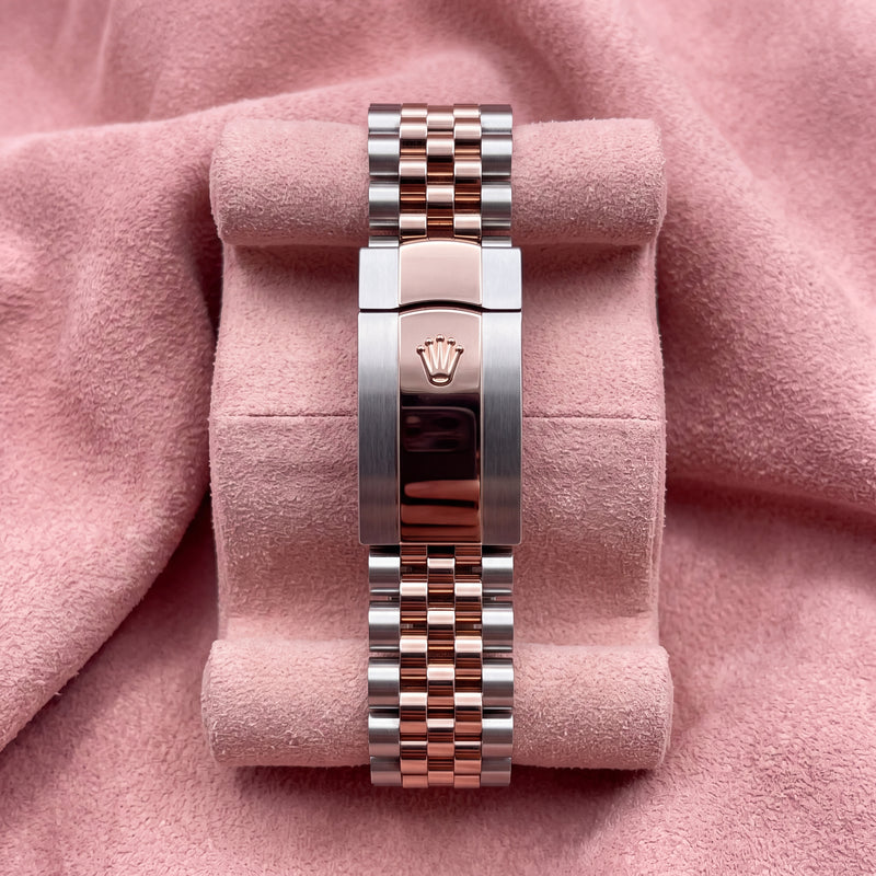 Two-tone Jubilee bracelet and clasp of the Rolex Datejust 41 126331