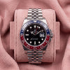 Rolex GMT-Master II Pepsi with black dial, red and blue bezel and Jubilee bracelet