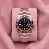 Rolex GMT-Master II Rootbeer 126711CHNR with brown and black bezel and two-tone Oyster bracelet