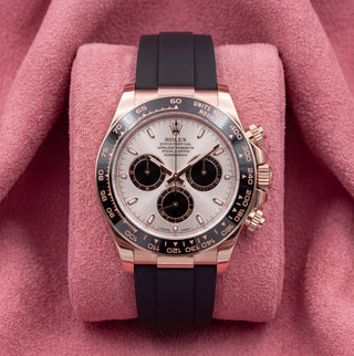 2026 Rolex Daytona 126515LN with Sundust and black dial, ceramic bezel and Oysterflex bracelet